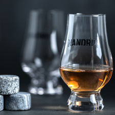핸드릭스 위스키스톤 글랜캐런잔세트